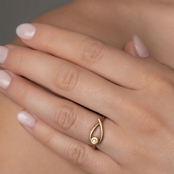 Dulong Kharisma Diamond Ring, 18K Guld